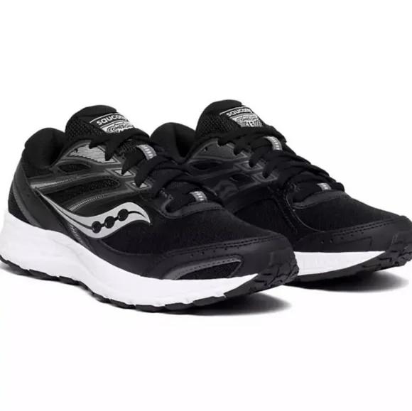 Saucony Womens sz 8.5 Blackand White Cohesion 13 RunningShoes - Picture 5 of 5